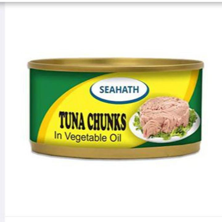 Seahath - Tuna Chunks in Vegetable Oil, 185g