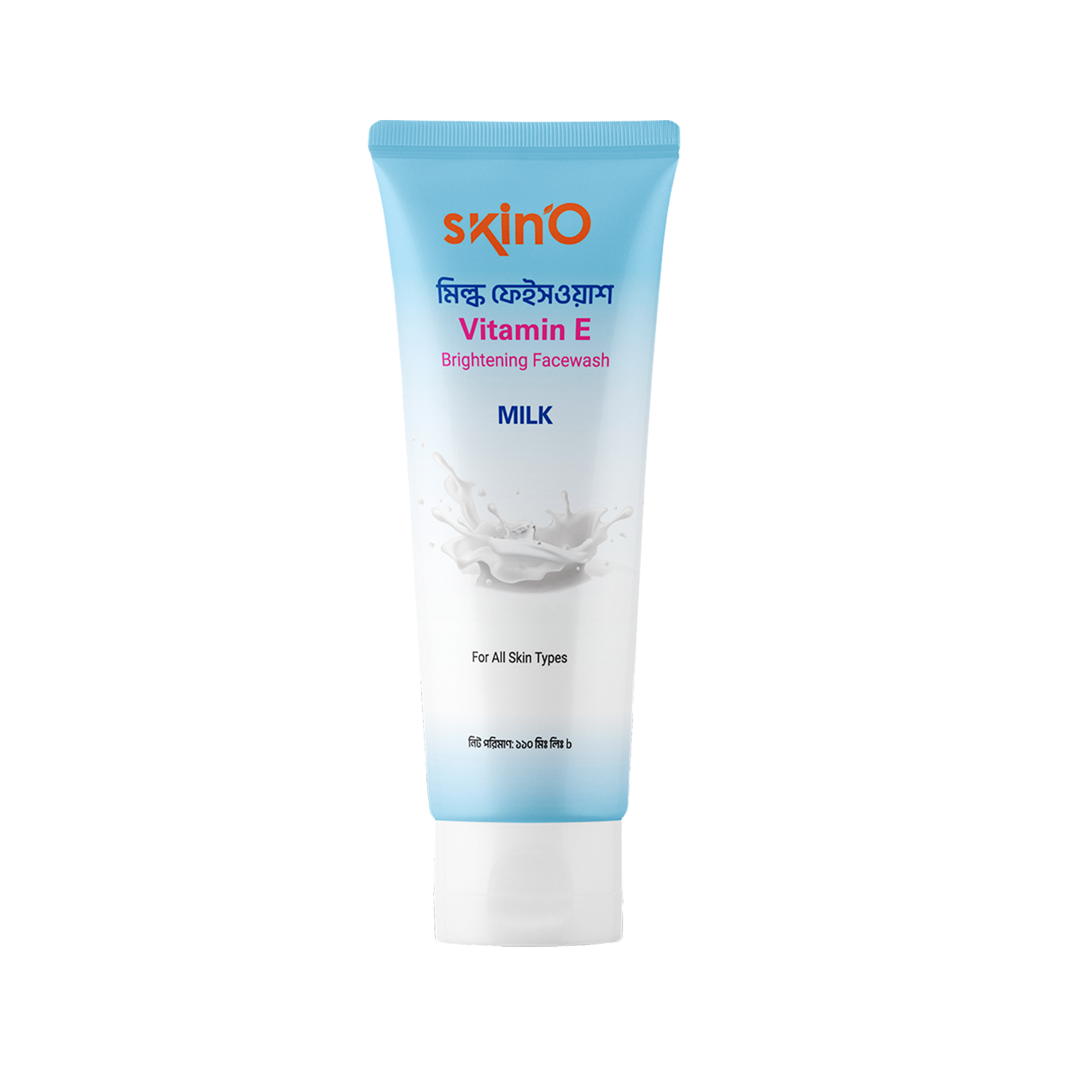 skin'O Vitamin E Brigthening Facewash (Milk)